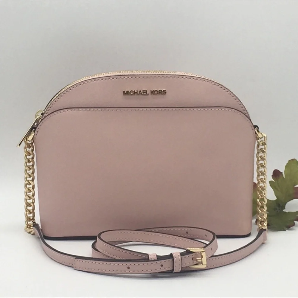 MICHAEL KORS MD DOME CROSSBODY Powder Blush